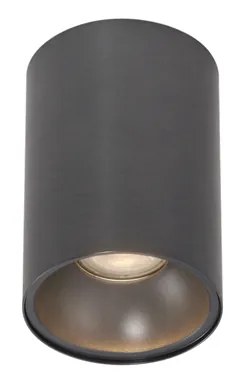 Moderné zapustené bodové svetlo tmavosivé GU10 50 mm - Deep