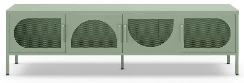 TV stolík v mentolovej farbe 180x50 cm Tayra – Marckeric