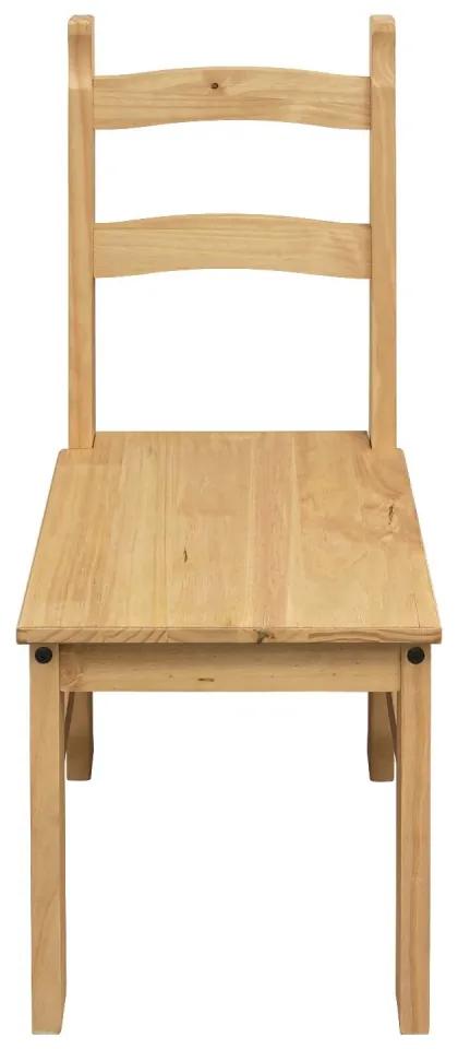 Jedálenská drevená stolička CORONA 2 — masív borovica