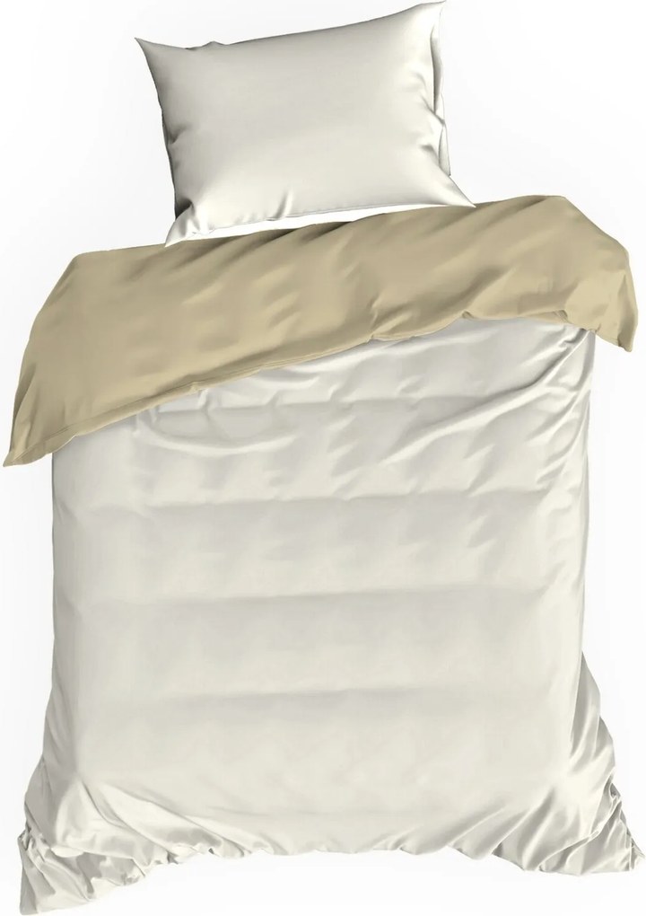 SATÉNOVÉ OBLIEČKY NOVA3 160X200 CM, 2 KS 70X80 CM DVOJFAREBNÉ