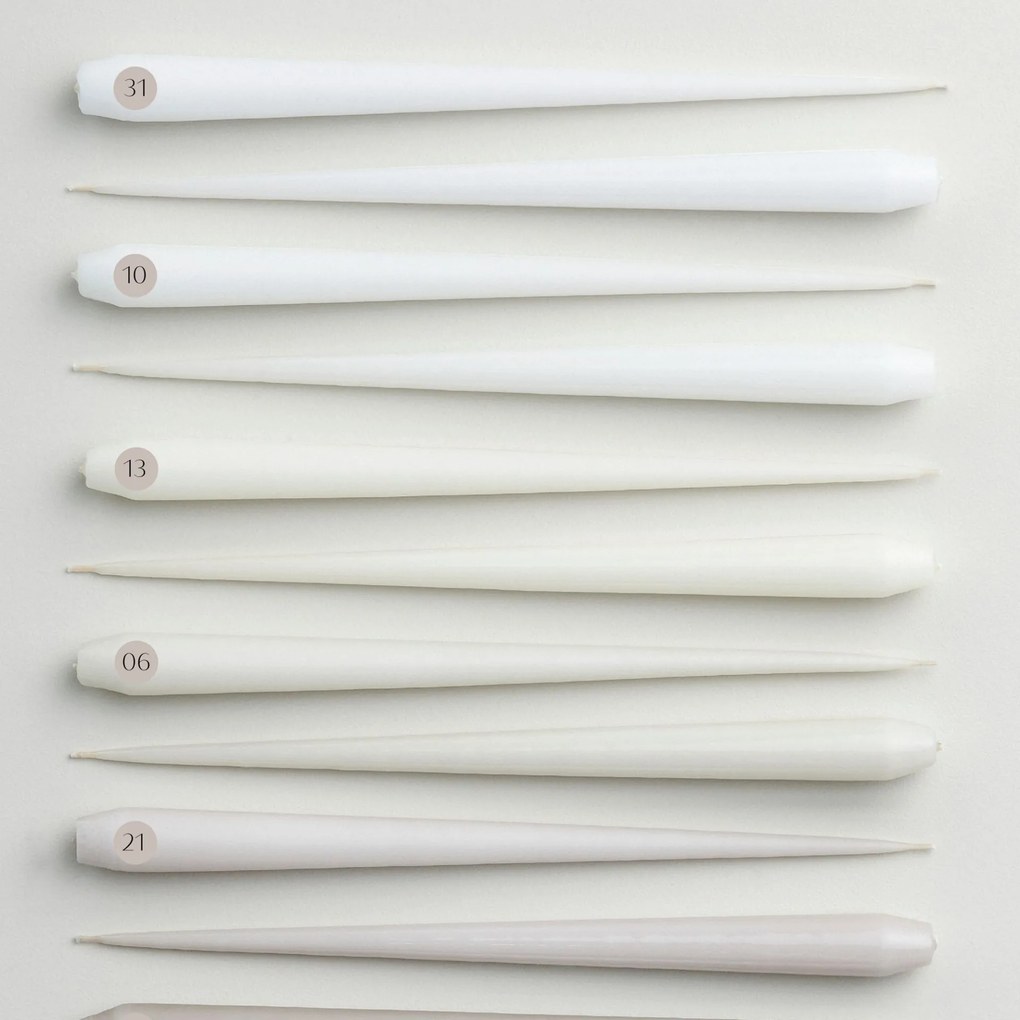 ester & erik Sviečka Taper 32 cm – 13 Elderflower – set 2 ks