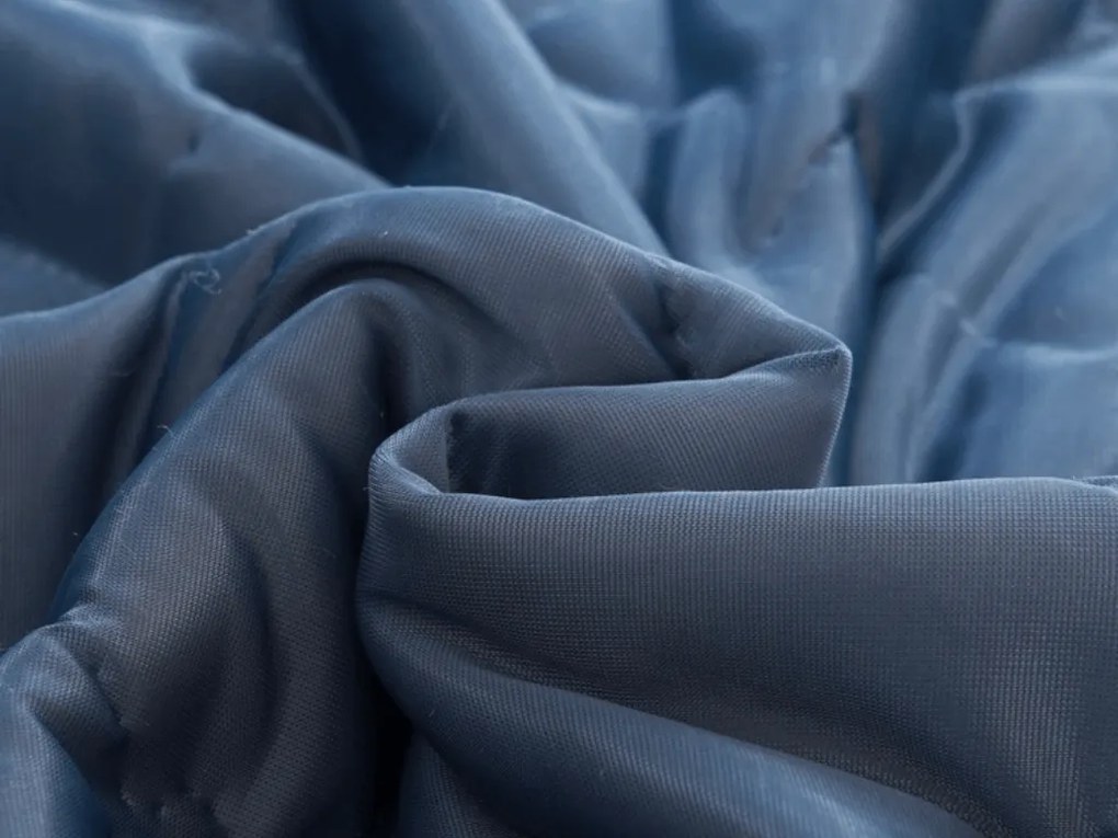 Chladiaca letná prikrývka ELARIA, tmavomodrá Rozmer: 160 x 200 cm