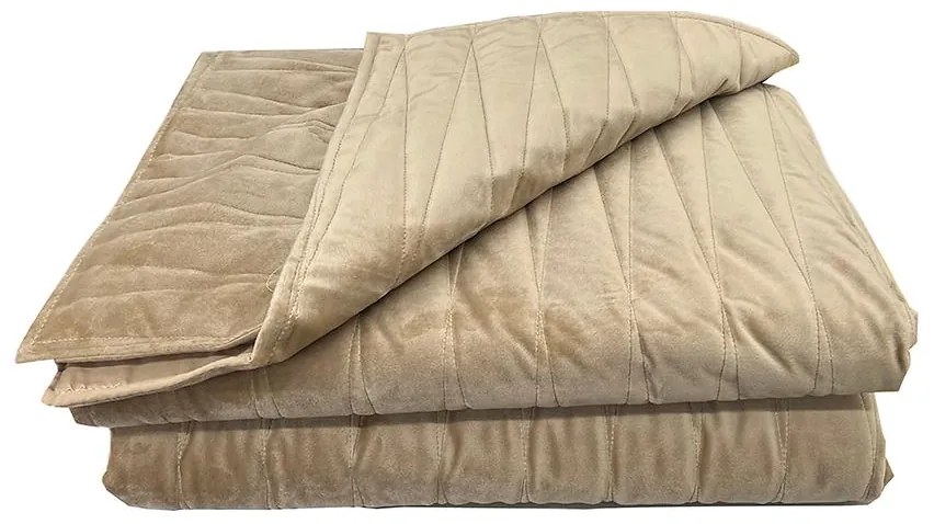 Prikrývka na posteľ Lido 170x220 ecru Merkury Home