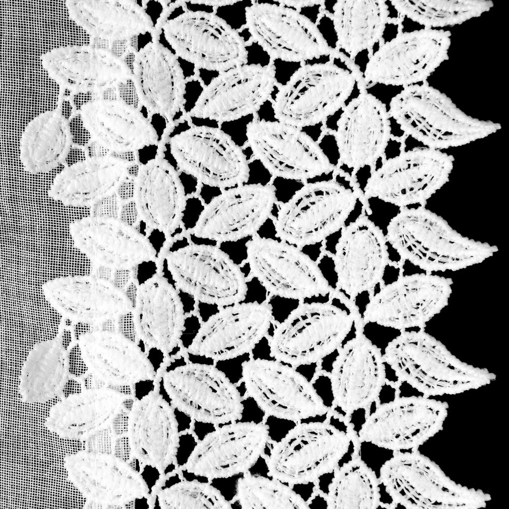 ZÁCLONA NA PÁSKE HESTIA 400X250 CM BIELA