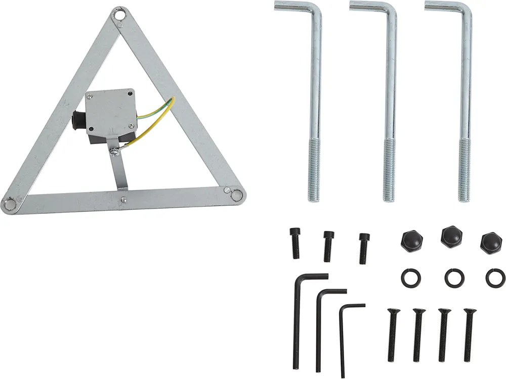 Klasická vonkajšia lampa čierna 200 cm 3-svetlá IP44 - Daphne