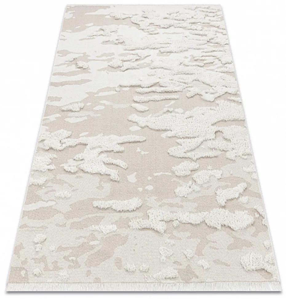 Kusový koberec Cloudy krémový 136x190cm