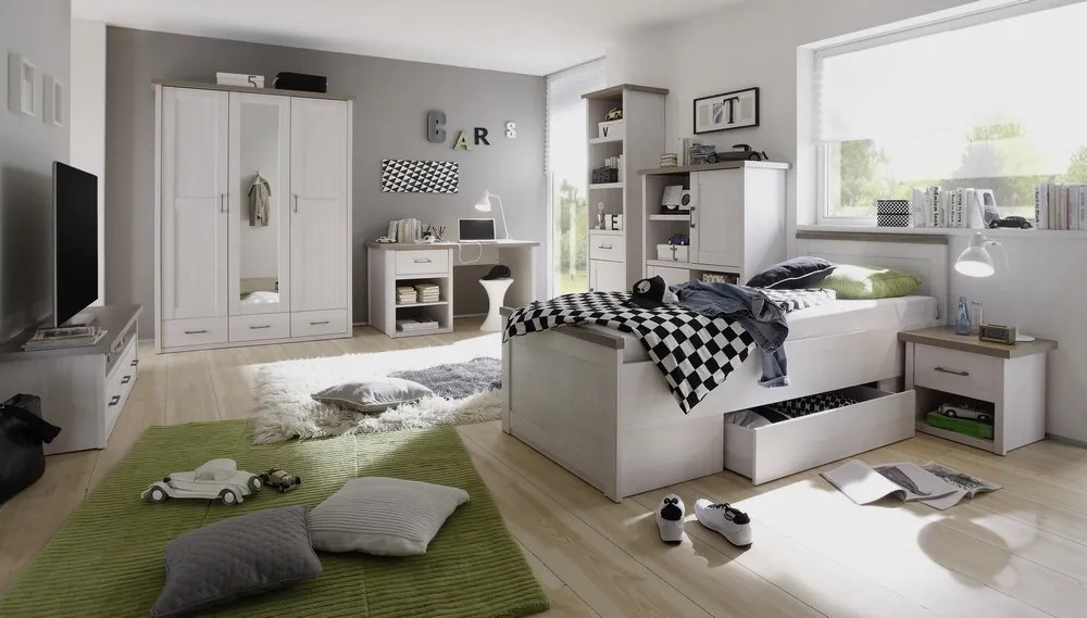 Šatníková skriňa Luca, 3-dverová