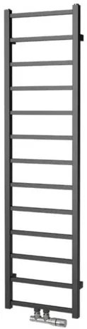 Isan Fresh radiátor kombinovaný 150x40 cm středové připojení černý samet DFRE15000400CSMS