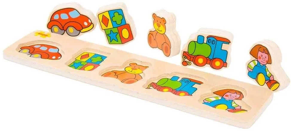 Bigjigs vkládací puzzle hračky
