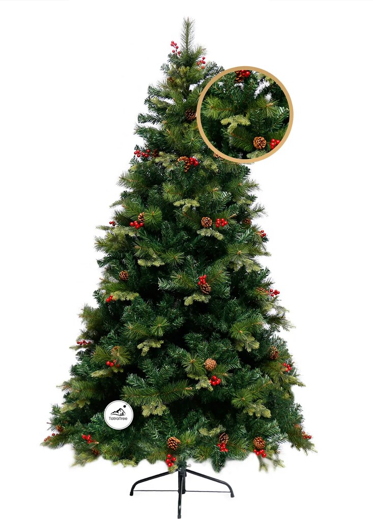 Umelý vianočný stromček 3D smrekovec argentínsky 150 cm