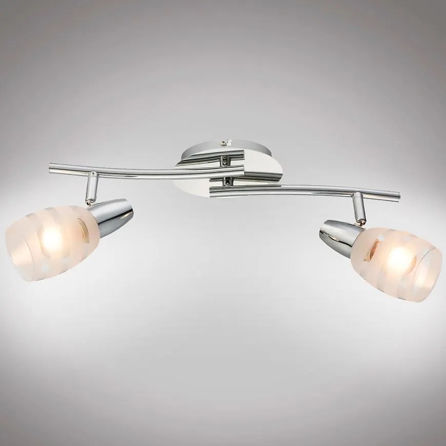 Stropné bodové svietidlo 54985-2 K2 chróm