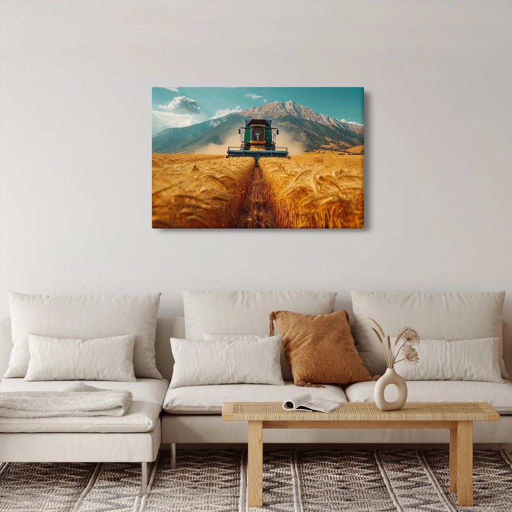 Obraz - Poľnohospodár (90x60 cm)