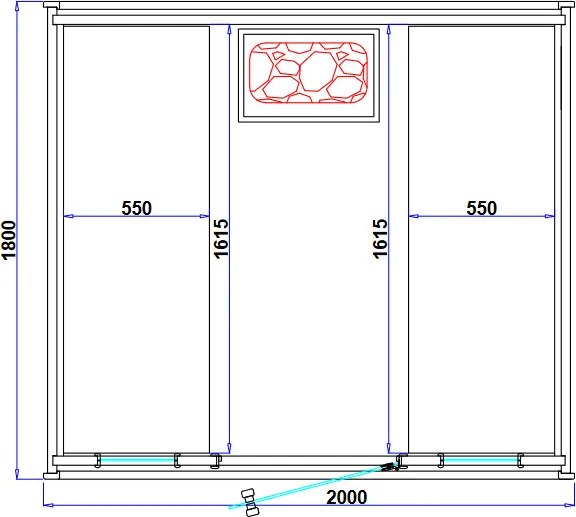 BPS-koupelny Záhradná kombinovaná sudová sauna 2v1 HYD-4023 - Infrasauna + fínska sauna 180x200, 4-6 osôb
