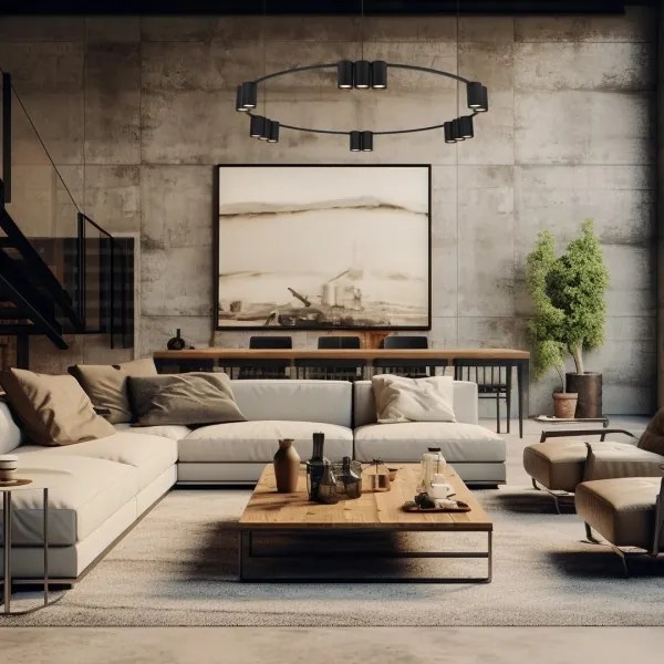 Luster na lanku GENESIS 15xGU10/8W/230V čierna