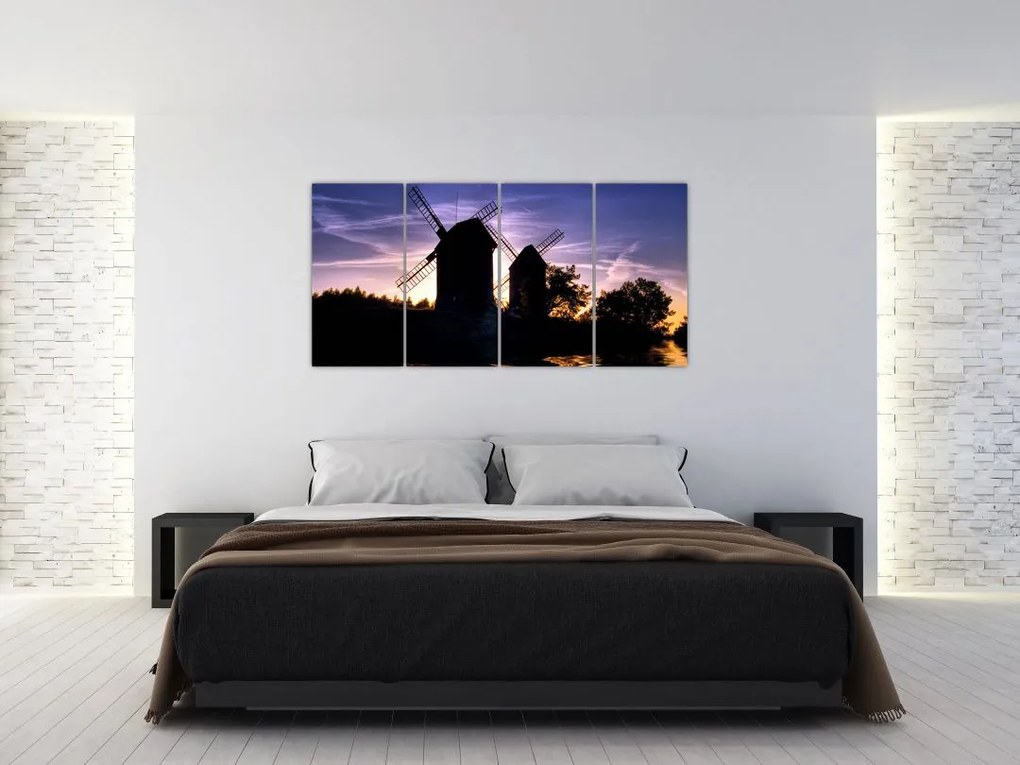 Veterné mlyny - obraz