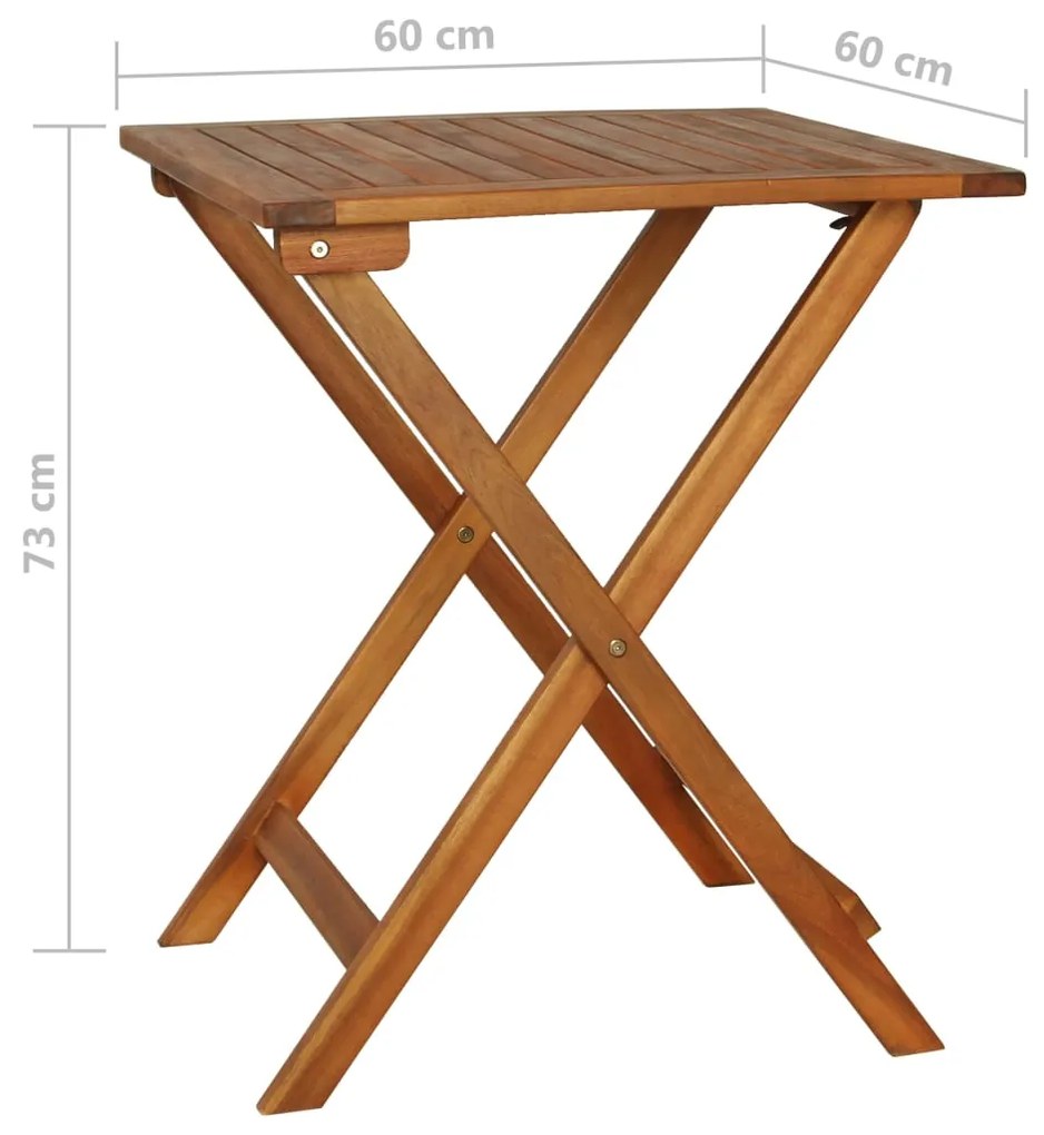 Krémový skladací set CHINO