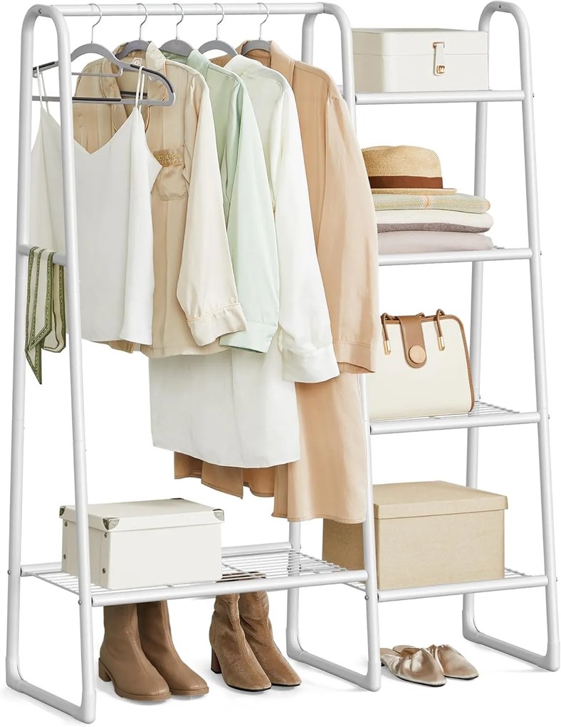 Stojan na oblečení Sivalo bílý