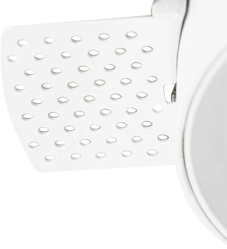 Moderné zapustené bodové svetlo biele GU10 okrúhle bez rámu - Oneon Honey