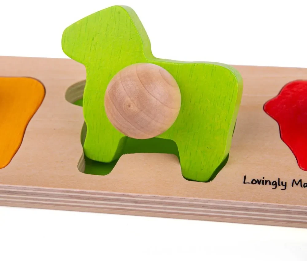 Bigjigs Baby Vkladacie puzzle zvieratá