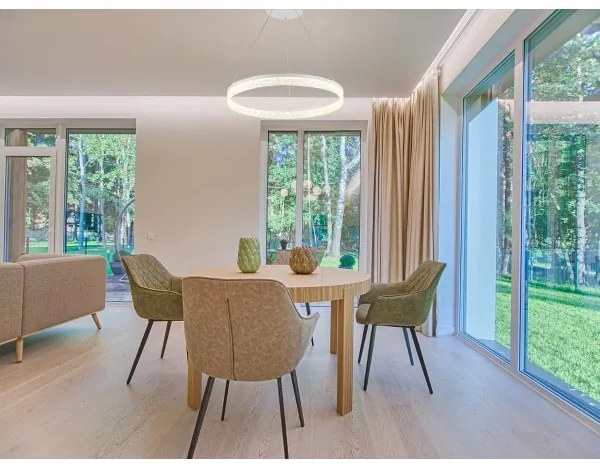 LED luster s možnosťou stmievania na lanku ALIANZ LED/45W/230V 3000-6000K + diaľkové ovládanie