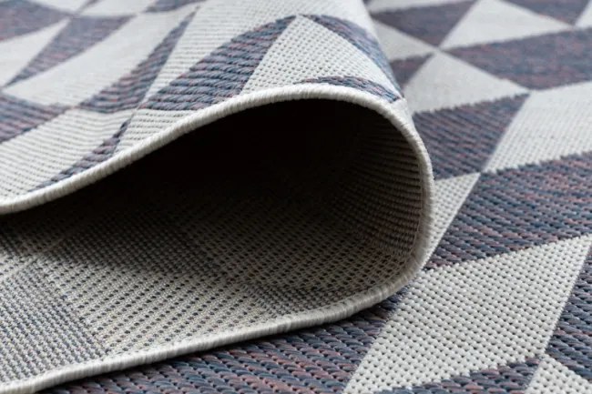 Koberec SIZAL SION geometric 22373 ecru/nebeský/rúž