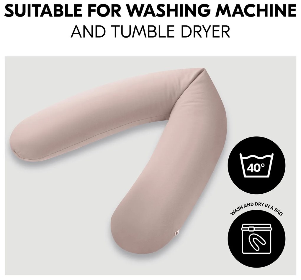 Hauck Multifunkčný vankúš NURSE N CARE, Smoky Pink