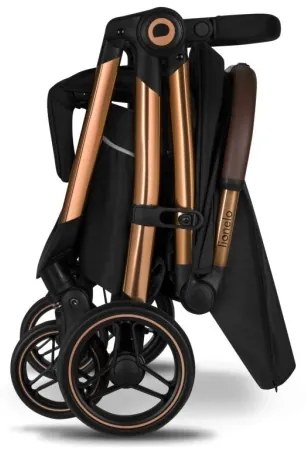 Lionelo - Kočík INGRID čierna