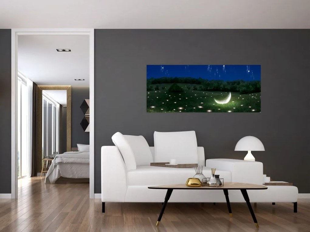 Obraz - Padajúce nebo (120x50 cm)