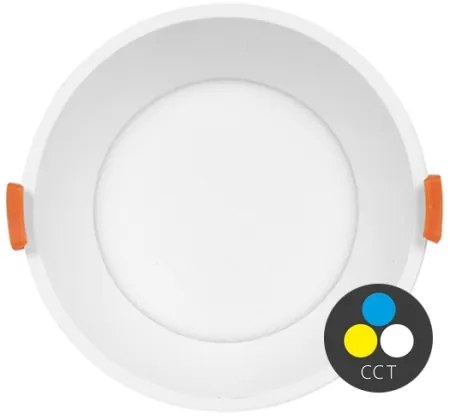 Ecolite LED-IN01R-UGR/CCT/12W - LED Podhľadové svietidlo LED/12W/230V biela