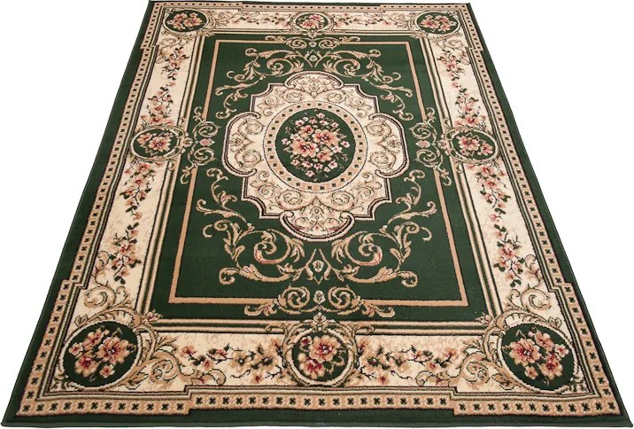 TA Koberec F744A ZELENÝ ATLAS PP Rozmer: 160x220 cm