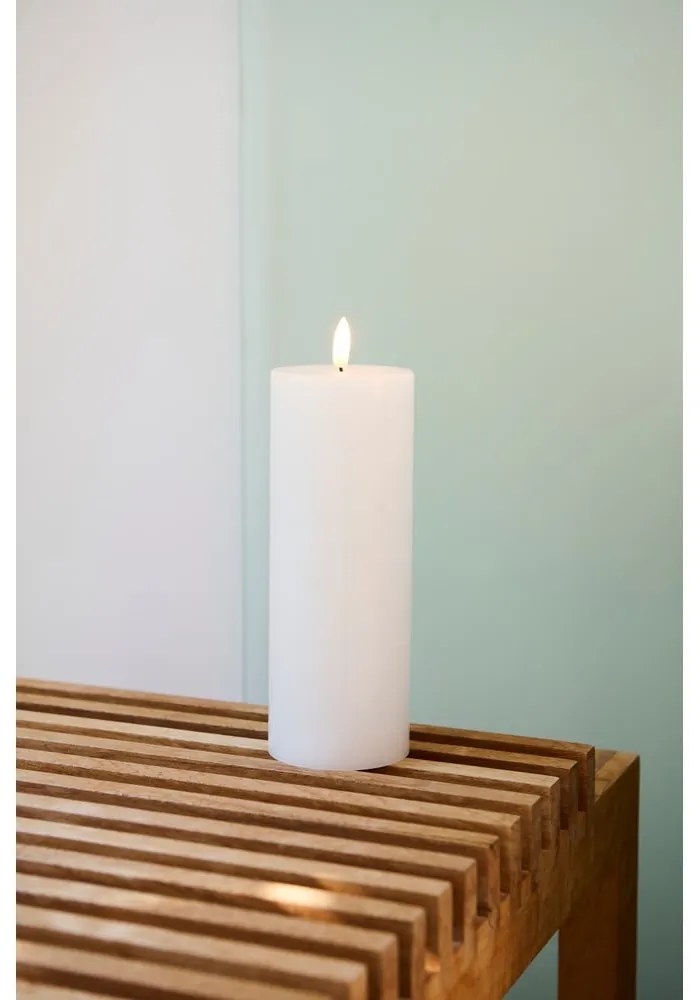 LED sviečka (výška 20 cm) Sille Rechargeable – Sirius
