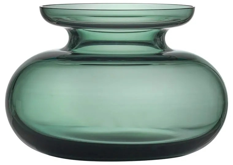 Zelená sklenená váza Inu - Zone