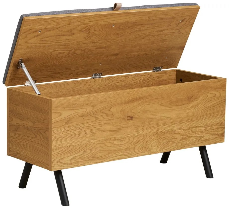 Truhla v dekore duba v prírodnej farbe 92x48x33 cm Barco – House Nordic