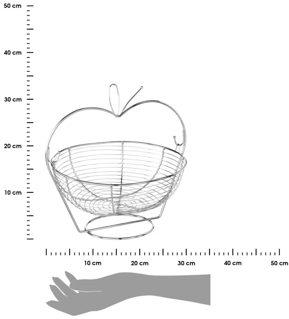 Košík na ovocie Apple 35 cm