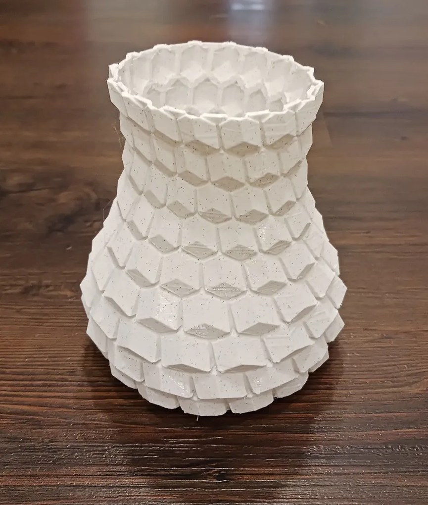 HRADIL Váza mozaiková 11,5 cm Farba: Čierna
