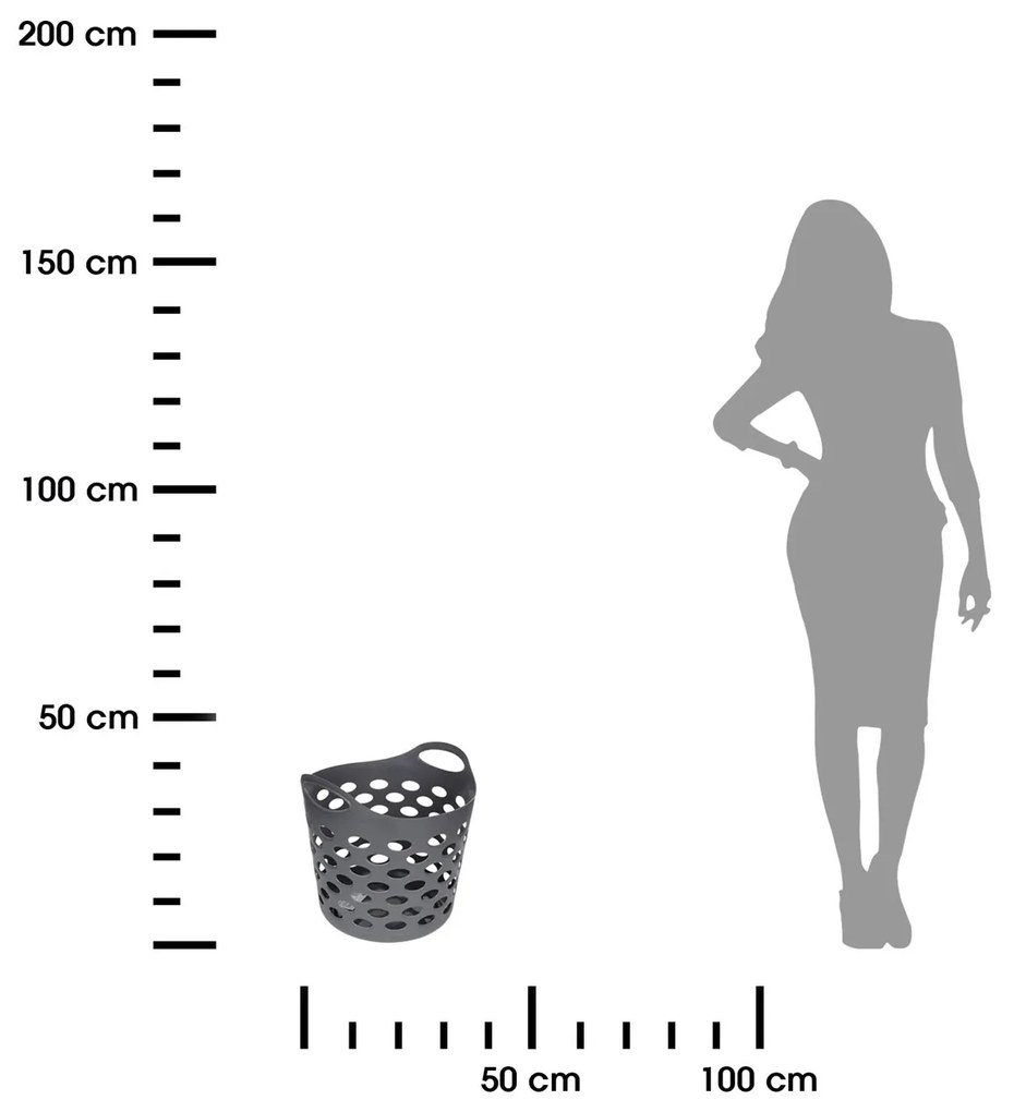 Kôš na bielizeň Flex 28 l