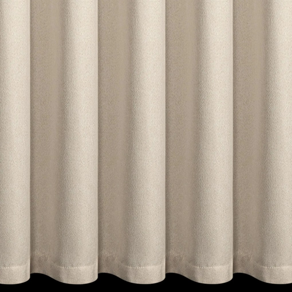 ZÁVES NA PÁSKE OLENA 140X270 CM KRÉMOVÁ