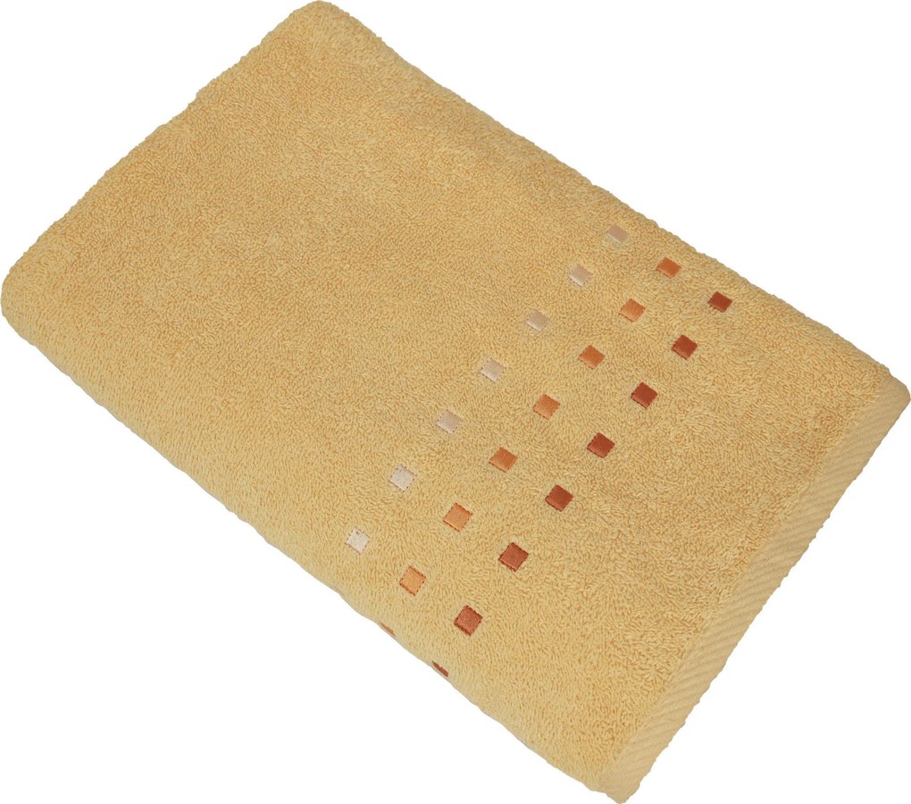 XXXLutz UTERÁK, 70/140 cm, tmavožltá Esposa - Kúpeľňový textil - 004893003332