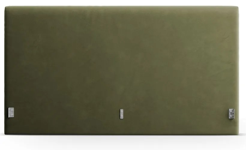 Zelené čalúnené čelo postele 190,5x100 cm Remo – Micadoni