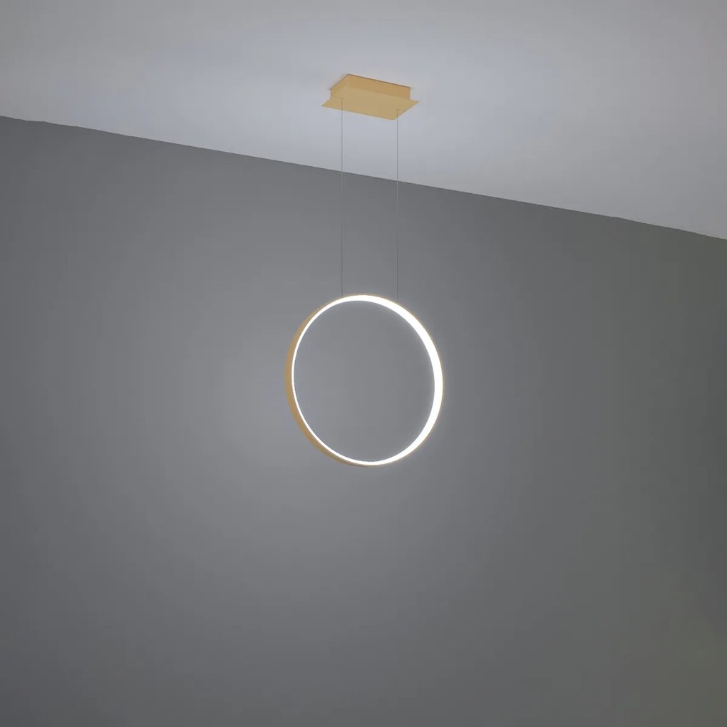Závesné LED svietidlo Rio 55, 1x LED 30w, 3000k, g
