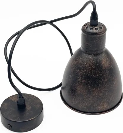 Brilagi - LED luster na lanku RIDDY 1xE27/60W/230V medená/patina