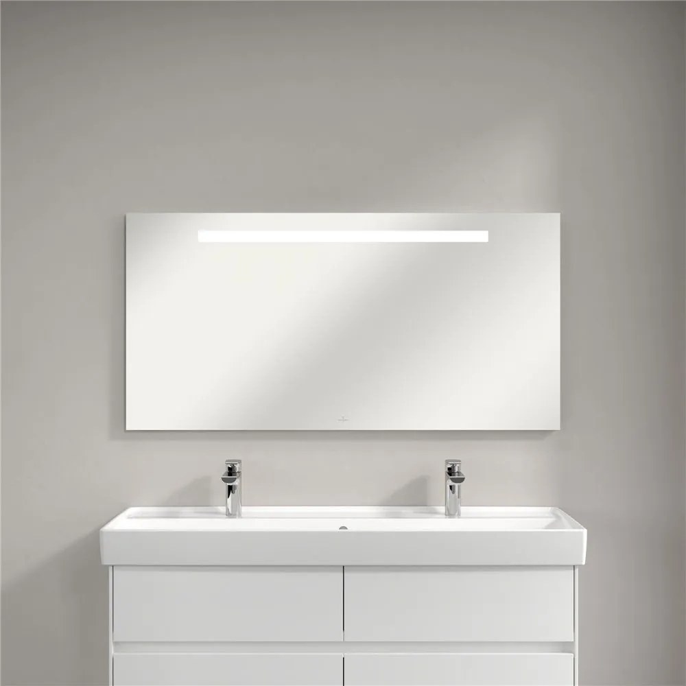 VILLEROY &amp; BOCH More To See One zrkadlo s LED osvetlením, 1200 x 30 x 600 mm, A430A300