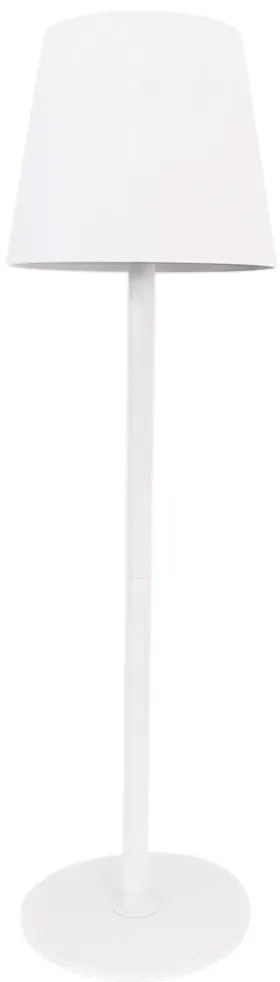 Stolná lampa Toscana, 1x biele PVC tienidlo, w