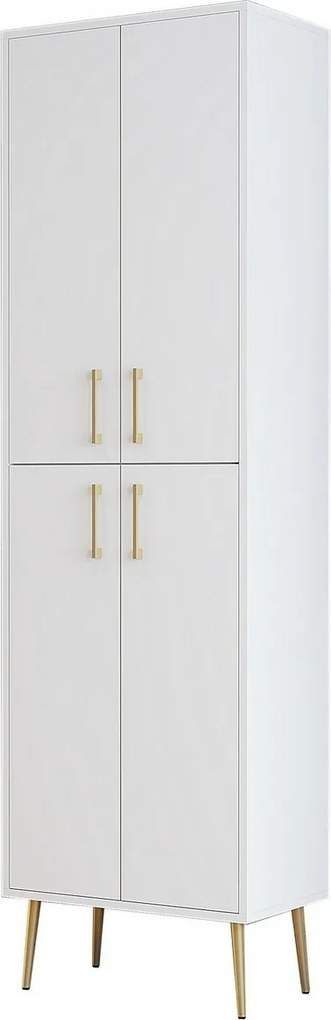 Skriňa Berlin White and Gold
