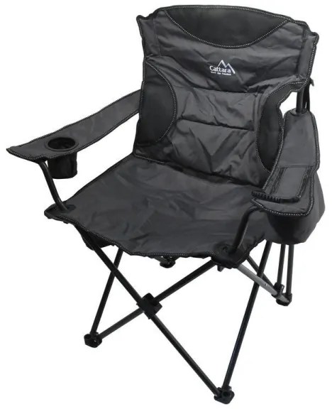 Skladacia kempingová stolička šedá