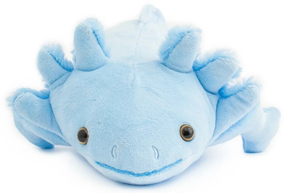 Baby Mix Plyšová hračka Axolotl modrá, 45 cm