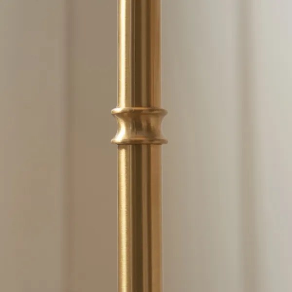 Endon 114778 - Stmievateľná nabíjacia stojacia LED lampa BURLEY LED/1,5W/5V mosadz/modrá