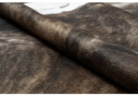 Kobercová umelá hovädzia koža, krava G4740-1 hnedá koža Veľkosť: 180x220 cm