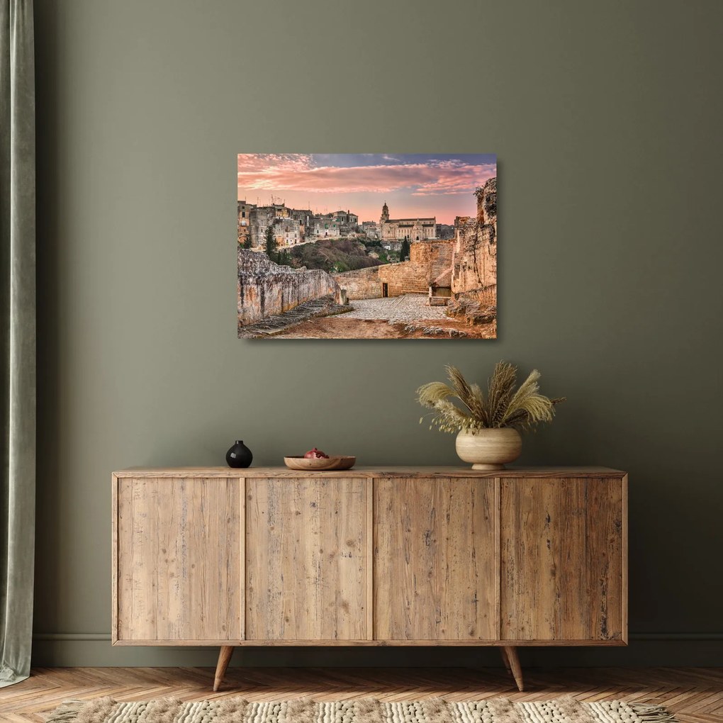 Sklenený obraz - Gravina in Puglia, Taliansko (70x50 cm)