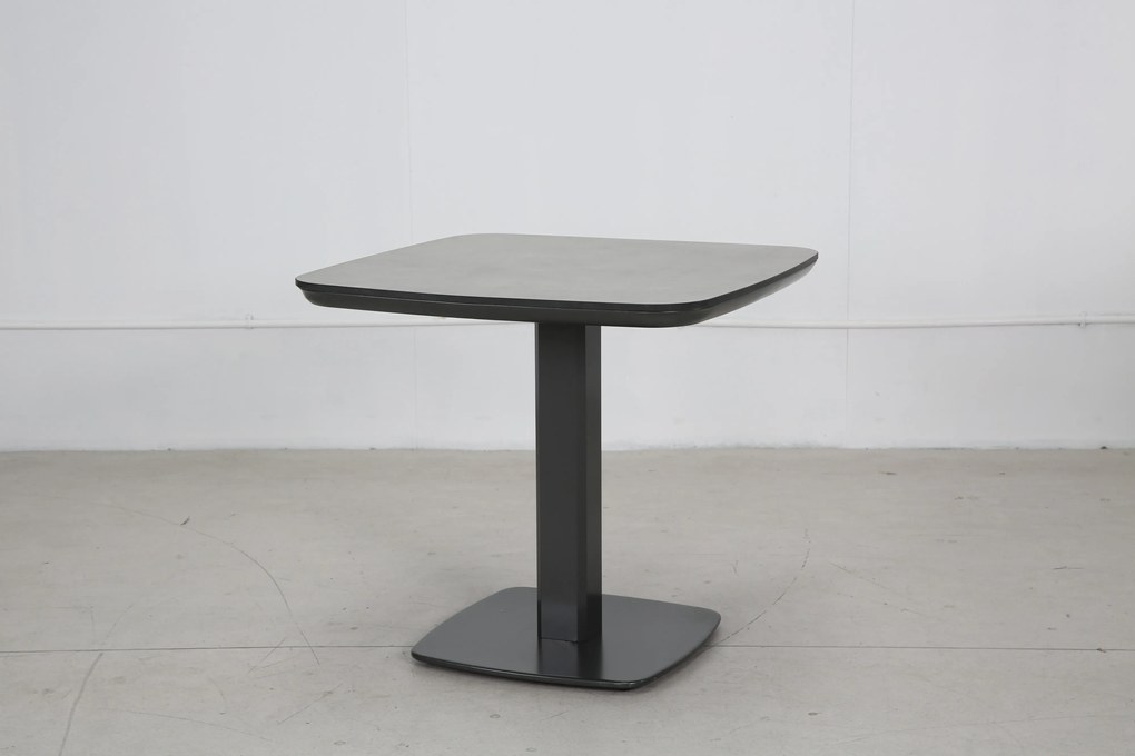 Doppler PICASO - záhradný hliníkový stôl 80x80 cm, prírodný